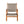 Vega Acacia Outdoor Chair in Diamond-Weave Wicker