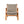 Vega Acacia Outdoor Chair in Diamond-Weave Wicker