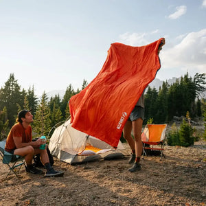 Versa Blanket - Blue/Orange