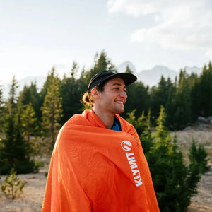 Versa Blanket - Blue/Orange