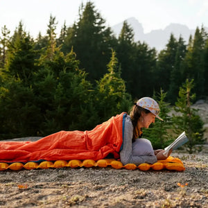 Versa Blanket - Blue/Orange