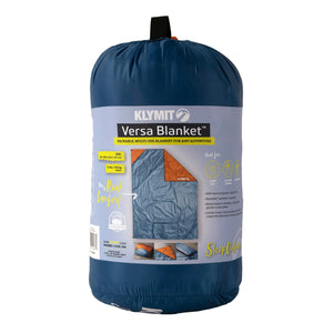 Versa Blanket - Blue/Orange