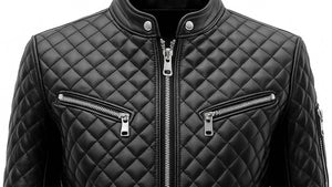 Vinnie Black Leather Jacket - Men Leather Jacket Black
