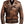 Vintage Distressed Brown Leather Jacket