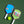 Pro 1 Pickleball Paddle 16mm: Keith Haring #4