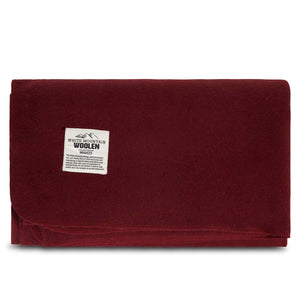 Wool Twin Sized Blanket - White Mountain Woolen