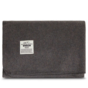 Wool Twin Sized Blanket - White Mountain Woolen