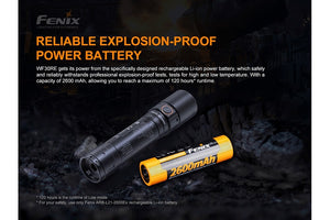 Fenix WF30RE Intrinsically Safe Flashlight - 280 Lumens - TRAPSKI