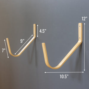 Monterey Minimalist SUP & Surfboard Wood Display Rack | Holds 40 lbs