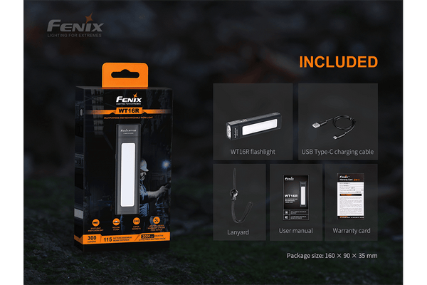 Fenix WT16R Rechargeable Work Light