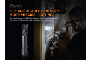 Fenix WT25R Adjustable Head LED Flashlight - 1000 Lumens - TRAPSKI