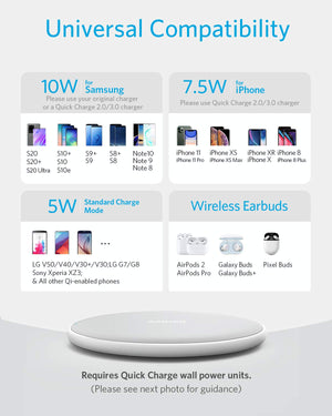 Anker <b>313</b> Wireless Charger (Pad) - TRAPSKI