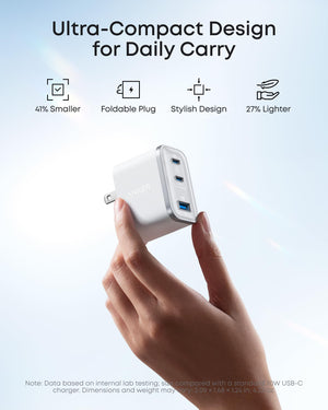 Anker Nano Charger (70W, 3 Ports) - TRAPSKI