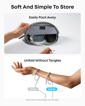 Anker USB-A to USB-C Cable (3 ft / 6 ft, Upcycled-Braided)