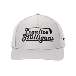 Legalize Mulligans Gray Golf Hat