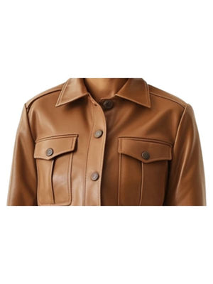 Willow Leather Brown Jacket - Women Leather Jacket Brown