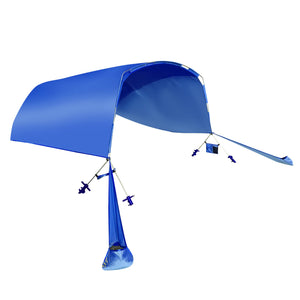 Wind Powered Beach Tent Portable Sun Shelter Canopy for Picnic