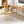 Windsor Dining Chairs Set of 2 with High Spindle Back and Natural Rubber Wood Legs for Dining Room Living Room-Natural