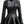 Women Black Designer Peplum Leather Jacket