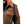 Women Brown Bomber Leather Jacket Distressed