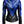Women Leather Jacket – Blue and Black Faux Leather Jacket