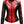 Women Leather Jacket – Red and Black Faux Leather Jacket