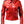 Women Leather Jacket Red Bomber
