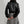 Women Black Shearling-trimmed textured-leather bomber jacket