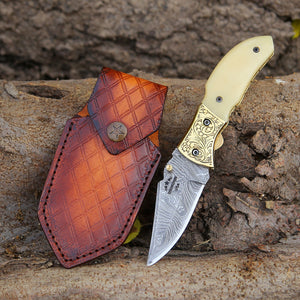 Marshal Gentleman's Folding Knife with Bone Handle