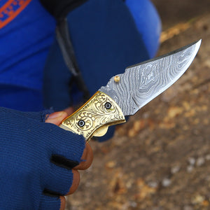 Marshal Gentleman's Folding Knife with Bone Handle