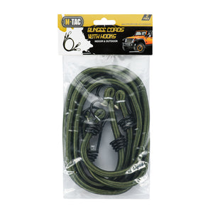 M-Tac 40" Bungee Cord with Metal Hooks (Set of 2) - TRAPSKI