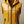 Yellow Café Racer Leather Vest for Women