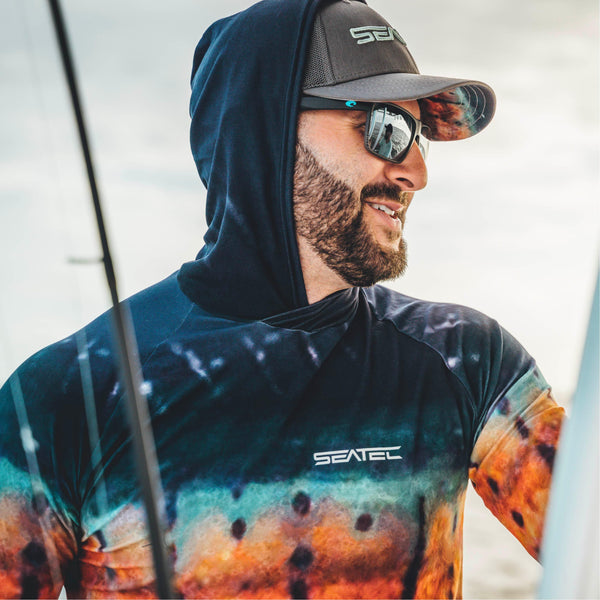 SEATEC MEN'S ACTIVE | SAILFISH | LS HOODED - TRAPSKI, LLC