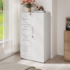 Storage Vertical Filing Cabinet With Lock