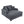 Oversized Chaise Lounger Modern Style Sofa Couch With Pillows, Charge Station & Cup Holders