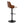 Ariana - Mid Century Modern Adjustable Barstool Stool With Swivel With Rounded T Footrest (Set of 2)