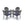 5-Piece Cast Aluminum Patio Furniture Set with Cushions