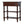 Solid Wood Turned Occasional Table, 1-Drawer