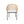 Outdoor Wicker Chair With Powder-Coated Iron Legs