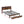 Modern Metal Platform Bed Frame with Wooden Headboard and Storage