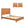 3 Piece Bedroom Set & Bed And 2 Nightstands