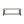 Equilibrium Outdoor Dining Table with Wooden Frame and Slat Top
