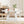 Dining Table For 4 To 6 People, With Trapezoid Base For Dining Room - White