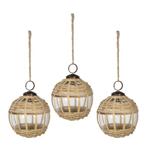 D3.3" X-Mas Hanging Ornament Set of 3
