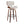 Lombardi - Mid-Century Modern Fixed Height Barstool With Swivel With Round Footrest (Set of 2)