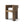 Soren Solid Reclaimed Elm Sculptural Accent Curved Dining Chair, Heritage Medium-Dark Brown