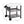Outsunny Three-Shelf Outdoor Grill Cart with Stainless Steel Tabletop