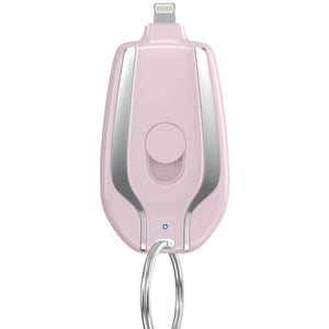 Keyring Wireless Charging Bank 1500mAh Portable Power
