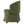 Green Pet Friendly Chair with Hidden Pet Nook and Convertible Stool