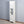 Wooden Bathroom Floor Storage Cabinet With 2 Doors And 6 Shelves - White
